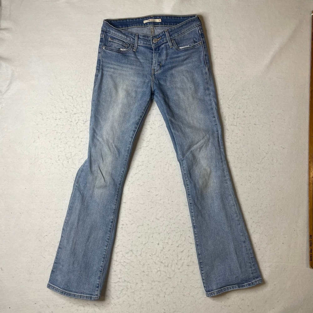 Levi's 715 Bootcut Boot Cut Jeans Blue Wash Size‎ 26x30